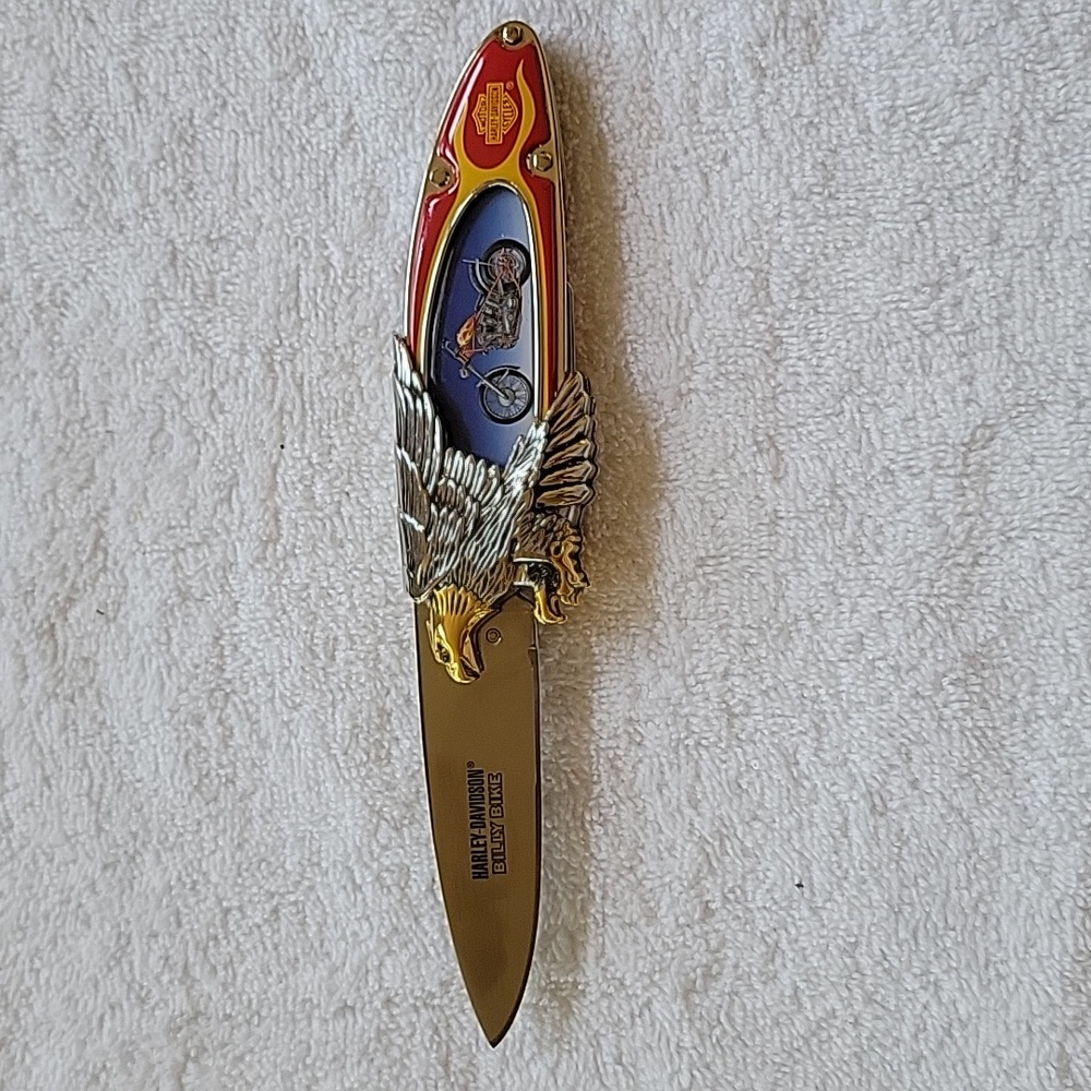 Collectible Harley-Davidson Knife Easy Rider Billy Bike